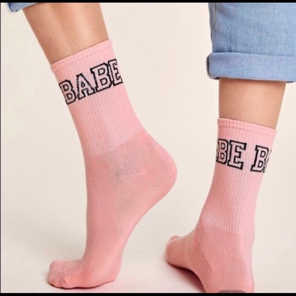 Novelty socks with BABE - Picture 2 of 4